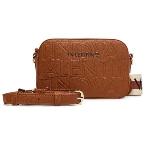 VALENTINO schoudertas Pansy Camera Bag Cuoio Lichtbruin
