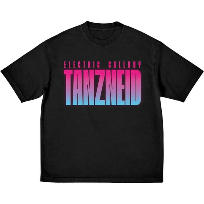 Electric Callboy TANZNEID Cover Heren Oversized T-shirt - zwart - S