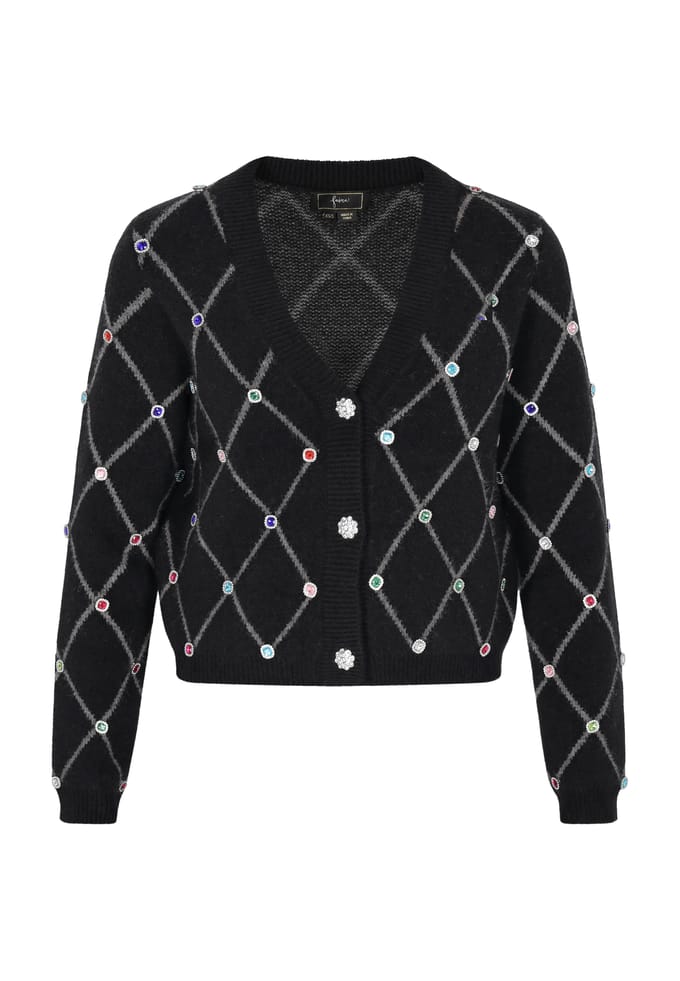 Faina Vest Dames zwart