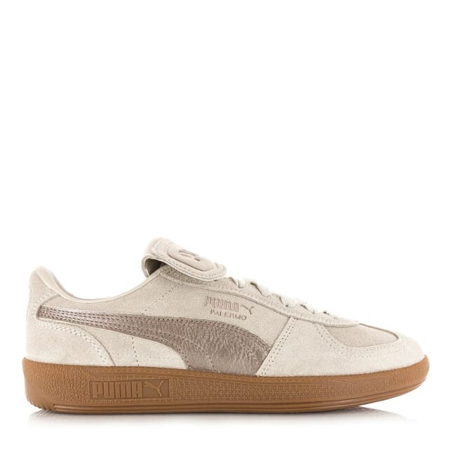 Puma Palermo premium metallic desert gum lage sneakers dames