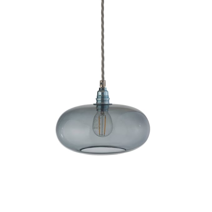 EBB & FLOW hanglamp Horizon, rookgrijs, glas, Ø 21 cm