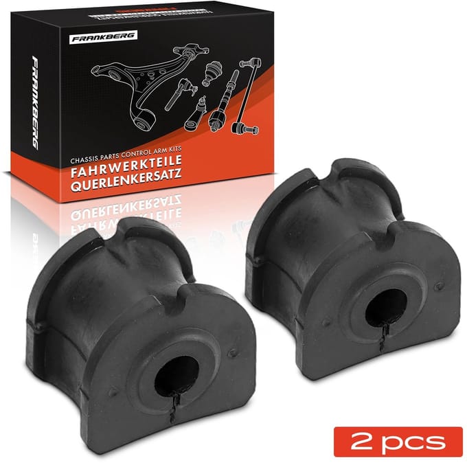 Frankberg 2x stabilisatorrubber achteras links rechts voor Dacia