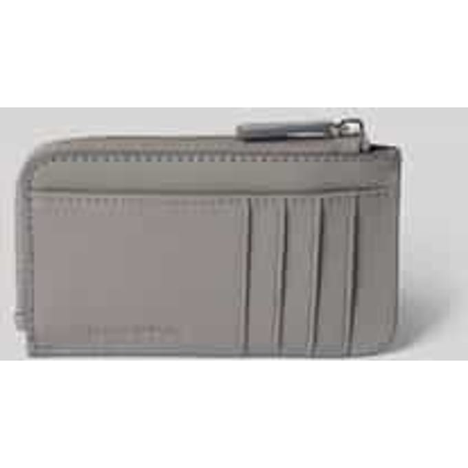 Marc O'Polo portemonnee Florica Leather Zip Wallet Basalt Grey grijs