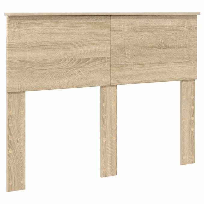 vidaXL Hoofdbord Sonoma Eiken Bewerkt hout
