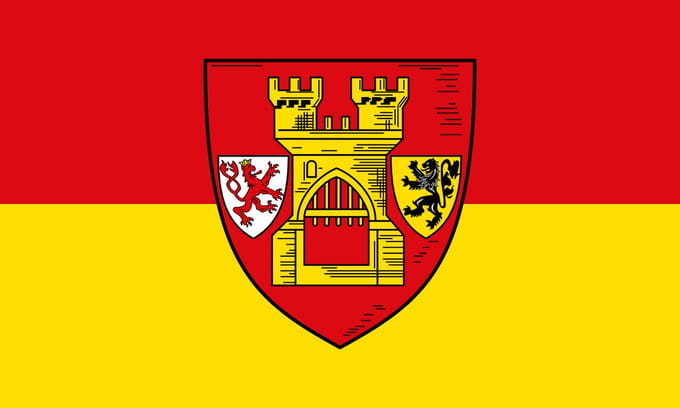 Vlag Euskirchen 100x150cm