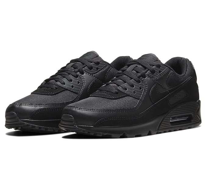 Nike Air Max 90 Sneakers Heren - Zwart - Maat 42 - Mesh/Synthetisch