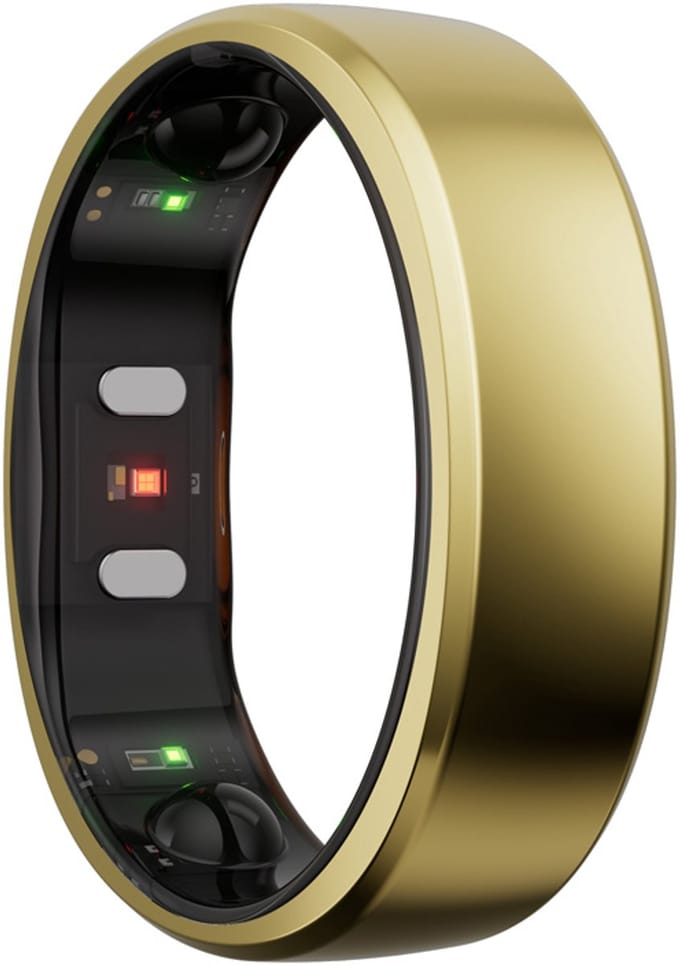 Ringconn Smart Ring Gen 2 - Maat-#7 - Kleur: Goud