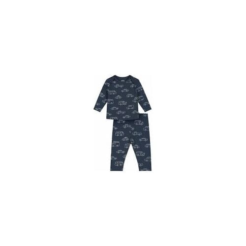 Prénatal baby pyjama auto's Dark Bluegrey 56 heren
