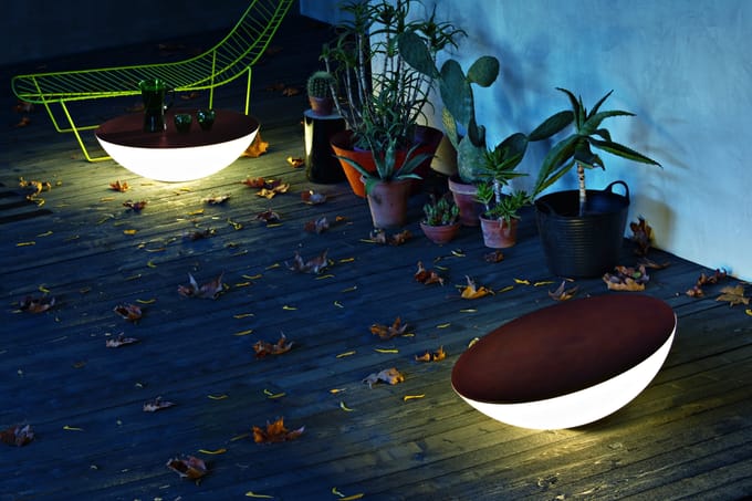 Foscarini - Solar Outdoor bodemlamp - bruin