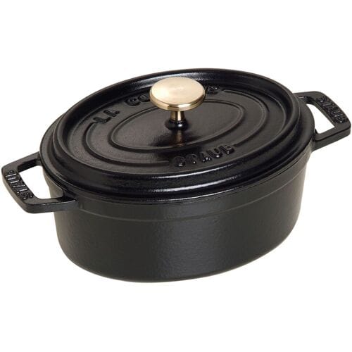 STAUB LA COCOTTE - Kookpot - Ovaal - 150mm - Gietijzer - Zwart
