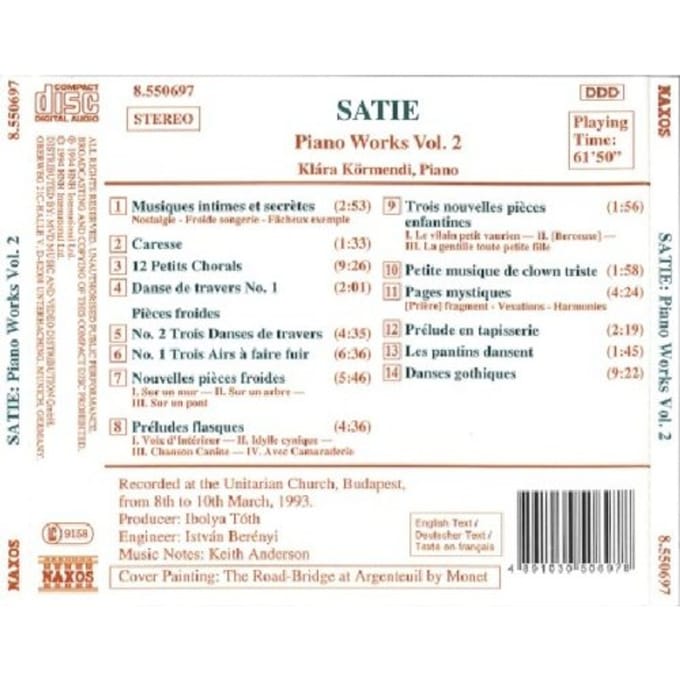 Piano Works Vol.2 - Daniel Varsano & Philippe Entrem
