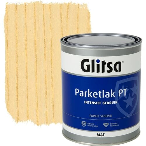 Glitsa Parketlak Pt Mat - Acryl - Kleurloos - 250ml