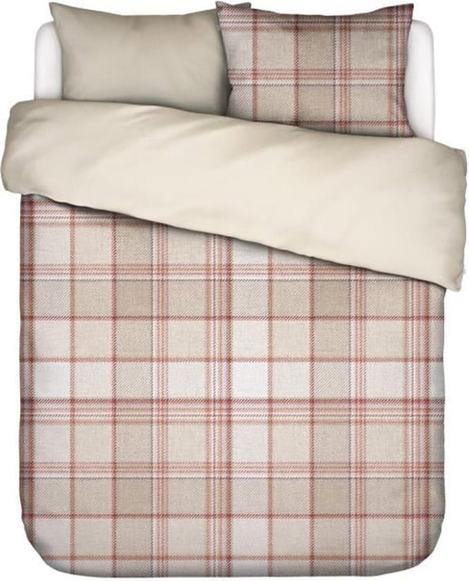 ESSENZA Gitte Dekbedovertrek Ginger - Tweepersoons – 200x220 cm + 2 kussenslopen 60x70 cm