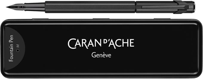 CARAN D'ACHE vulpen 849 Black Code, zwart