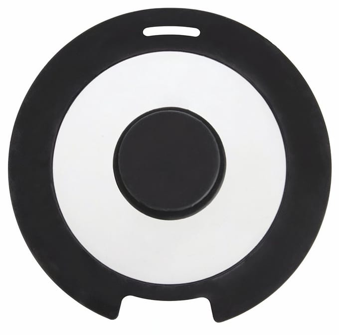 Deksel Glas Silicone 17 cm - Pannendeksel - Pandeksel - Potdeksel
