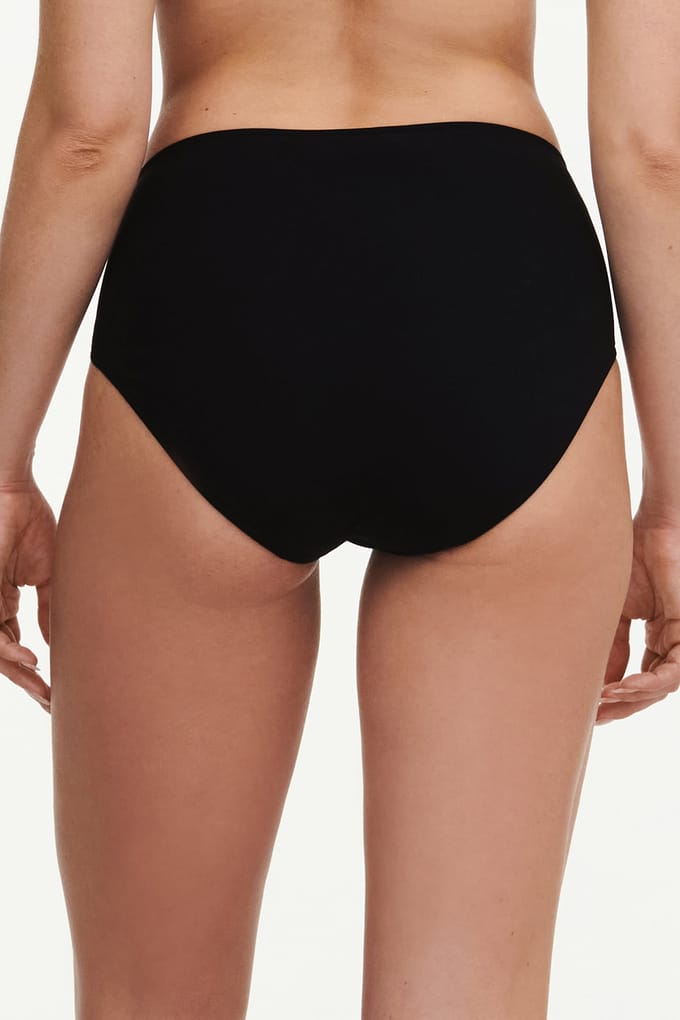 Chantelle Sw Bo. Full Brief Std High W. Black Größe: 46 | Unterhosen Outlet | Damen | Schwarz