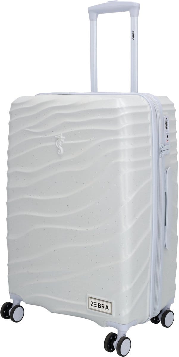 Zebra Trends Sandy Koffer - 24 Inch - Expandable - TSA - Middelgroot - Reiskoffer - Reizen - Vakantie - Travel - Lichtblauw