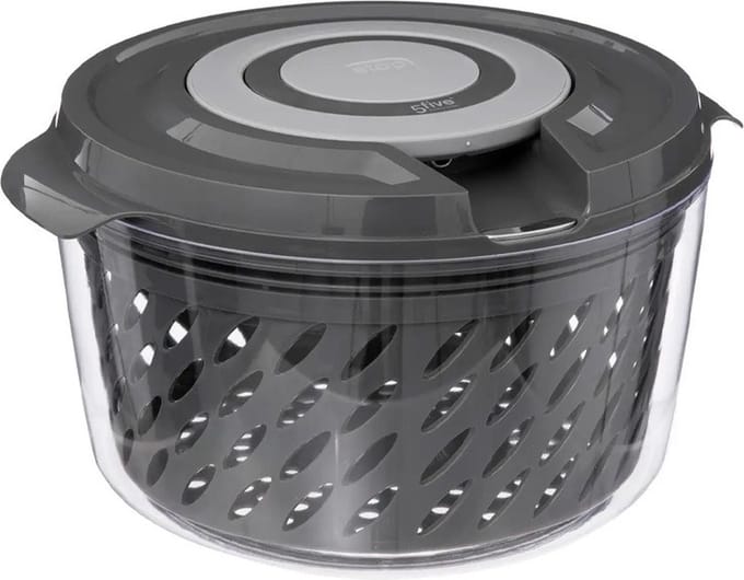 5Five Slacentrifuge / sla spinner / sladroger - 5.5 liter inhoud - kunststof - super de luxe model