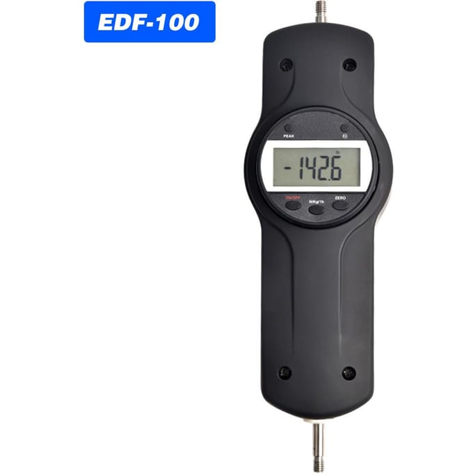 Digitale Krachtmeter Duw Trek Meter met 5 Zijkoppen Dynamometer Meetinstrumenten SDF EDF-100