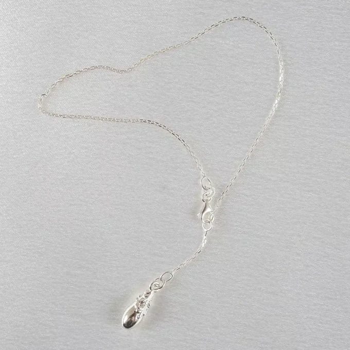 Sylvie Monthulé | Silver Anklet | Emotion Drop