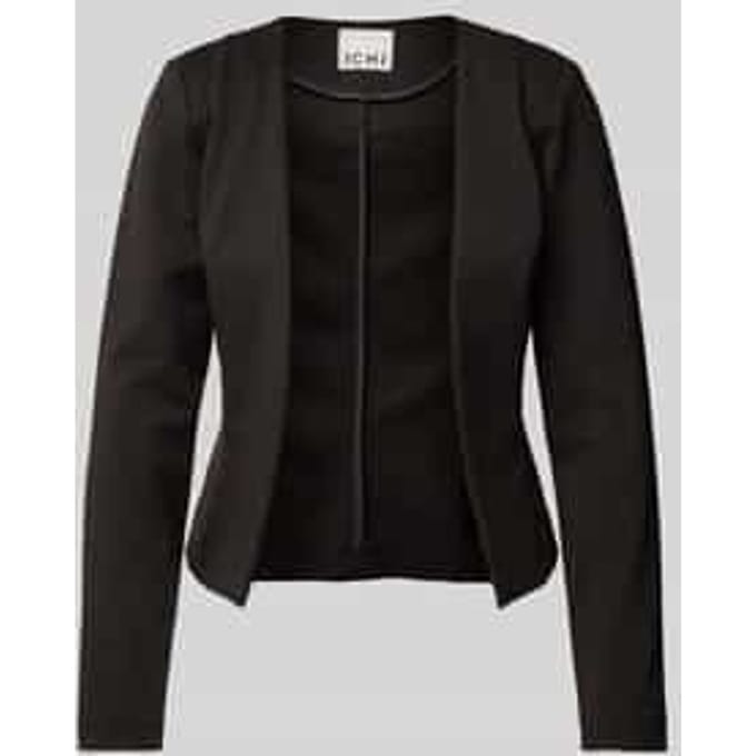 Regular fit blazer met opengewerkte voorkant, model 'KATE'