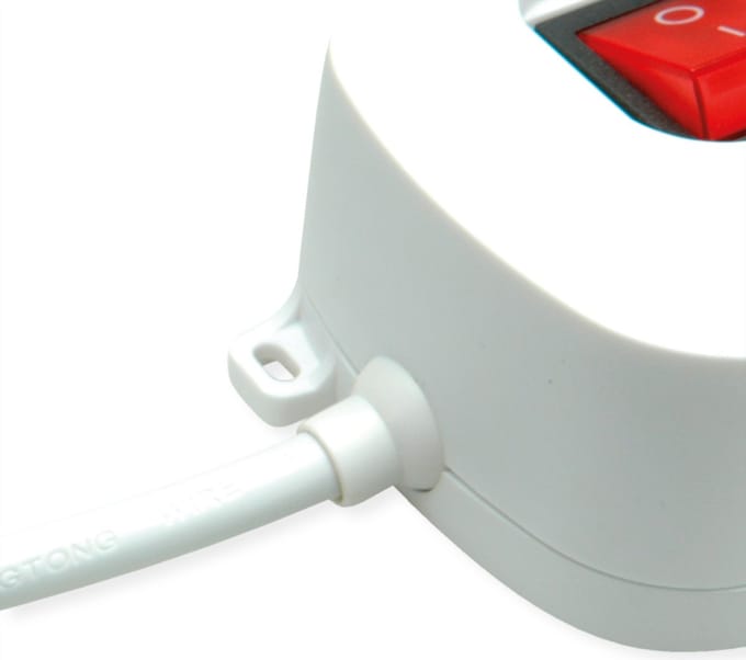 ROLINE 3-voudige stekkerdoos met schakelaar, USB oplader A+C, 3 m