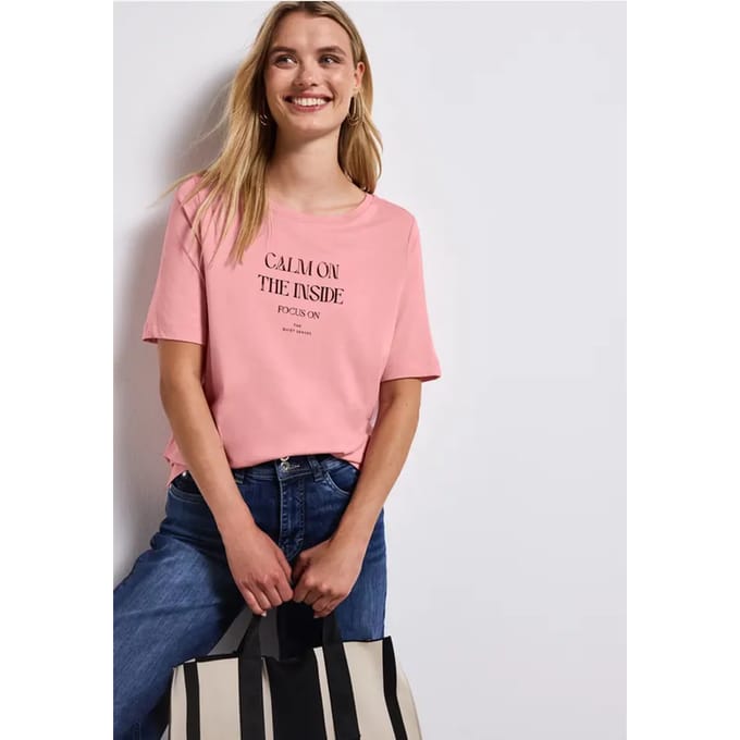 Zacht shirt met tekst