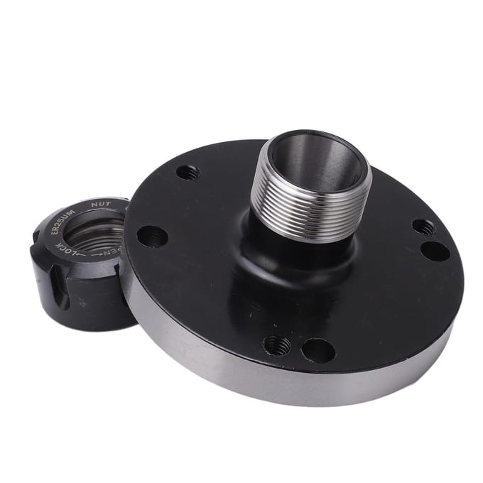 Spantang Koolstofstaal 100mm Diameter Boorkop Draaibankonderdeel voor CNC Freesmachine ER25