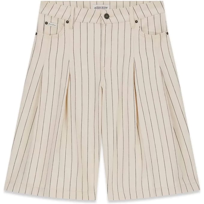 Gestreepte Bermuda vrouw Guess