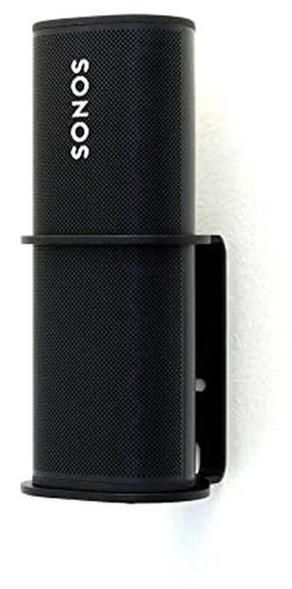 Wandhouder voor Draadloze Speaker - Inclusief Montage Materialen, Zwart