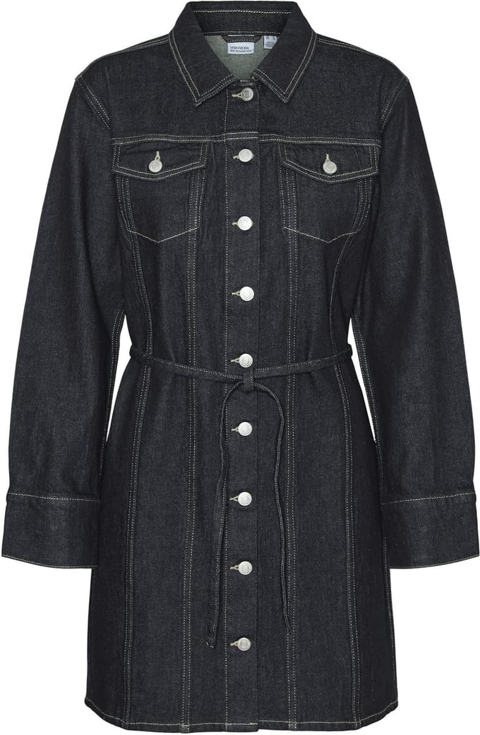 Vero Moda Denim jurk VMODA Korte jurk
