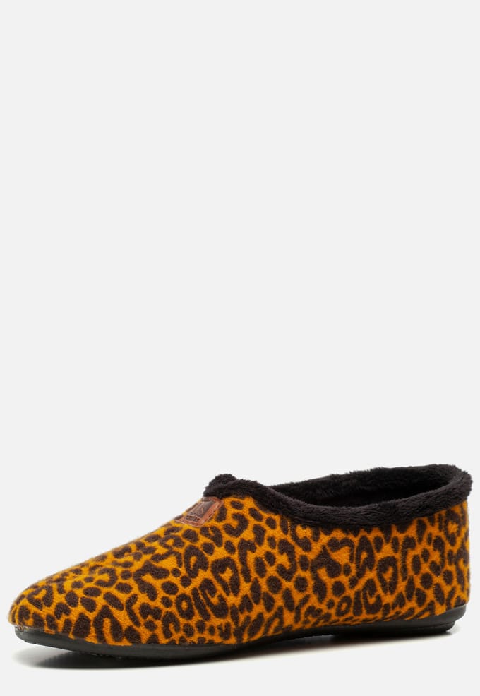 Pantoffels - sloffenluipaard Textiel - Dames - Maat 36