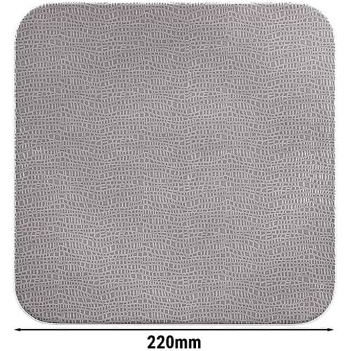 (6 stuks) SELTMANN WEIDEN Coup bord - plat vierkant - 220x220mm - Grijs Grijs