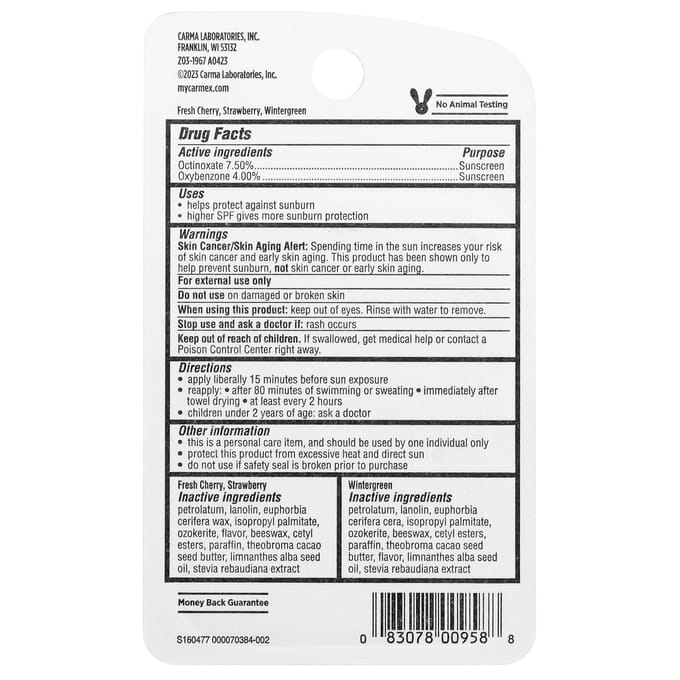 Dagelijkse Verzorging, Hydraterende Lippenbalsem, Multifunctioneel, Spf 15, 3 Stuks, 0,15 Oz (4,25 G) Elk yellow