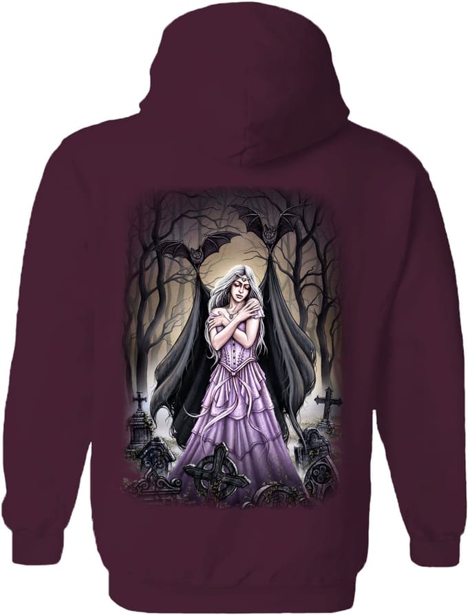 Nights Embrace The Coloured House Hoodie M