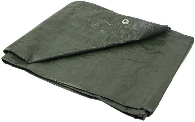 GEKO Afdekzeil - Extra Dik - Groen - 6x8 m