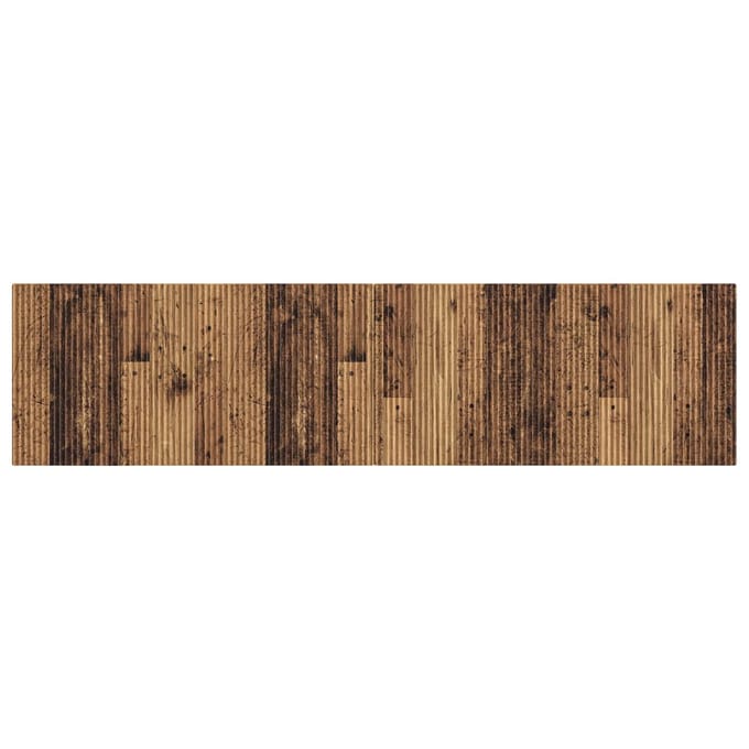 vidaXL - Wandgemonteerd - Hoofdbord - ARNHEM - Oud - hout - Bewerkt - hout