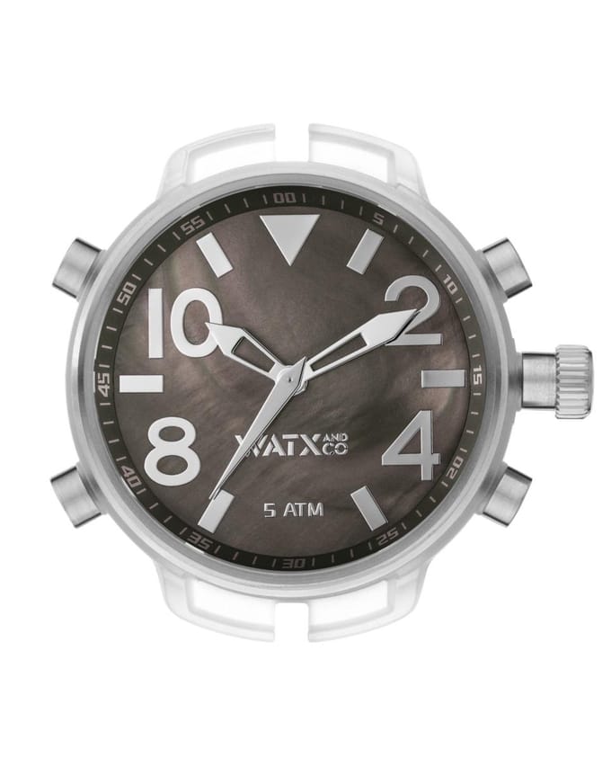 Montre Watxandco Rwa3714. Boîte, Couleur Marron. Unisexe. gray