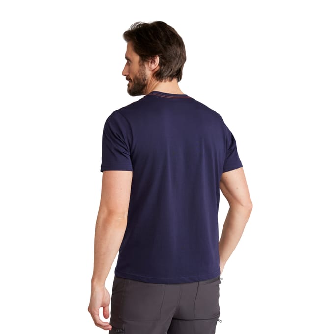 Mountain Warehouse Heren Tidal Wave T-Shirt (Donkerblauw)