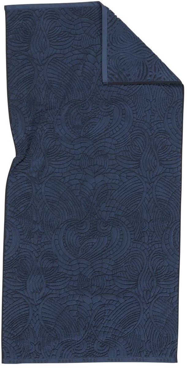 MOOOI Dodo Pavone - Douchelaken - 70x140 / 28x55 Inch - Indigo