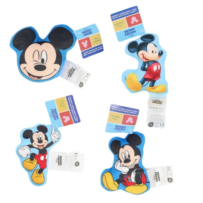 Mickey Mouse mini kussen 15cm asst