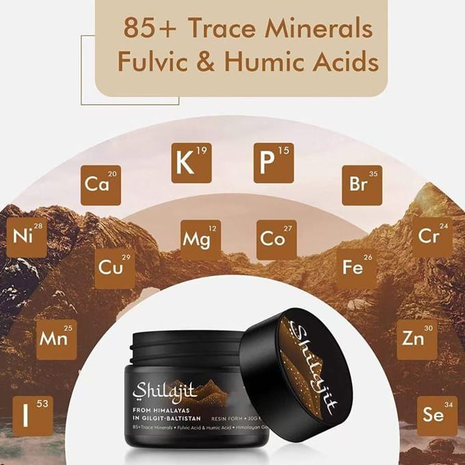 Shilajit Hars - Natuurlijk Himalaya Supplement - Premium Puurheid - 30g