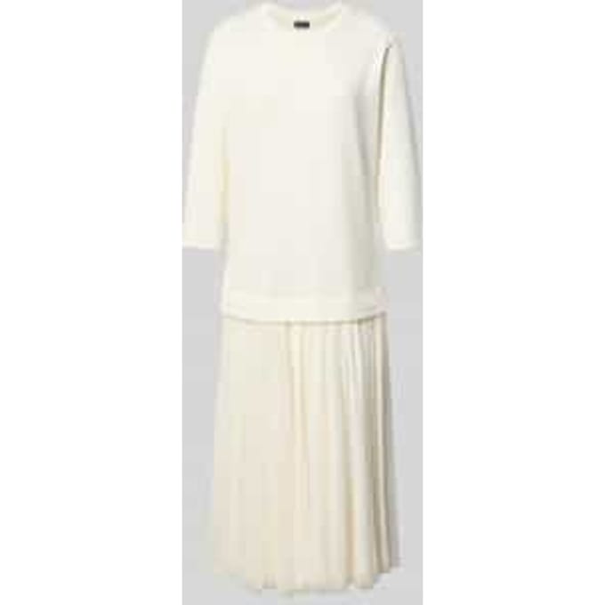 Midi-jurk in 2-in-1-look