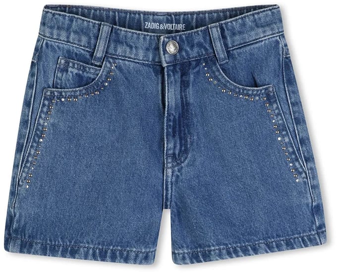 Zadig & Voltaire X60563 Korte Broek Blauw 10 Years Meisje