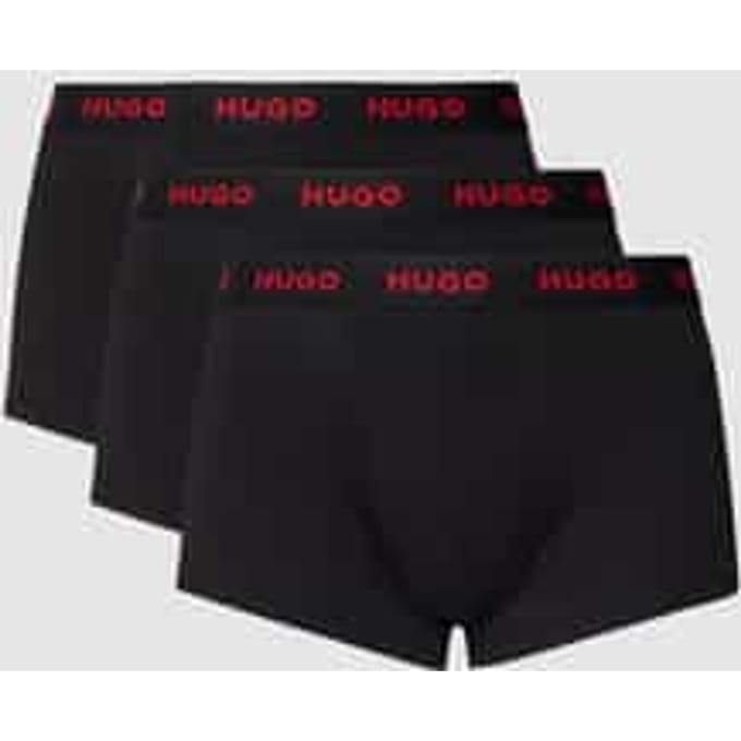 Boxershort met labeldetails in een set van 3 stuks