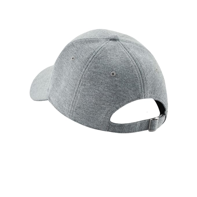 Beechfield Unisex Jersey Athleisure Baseball Cap (Heide Grijs)
