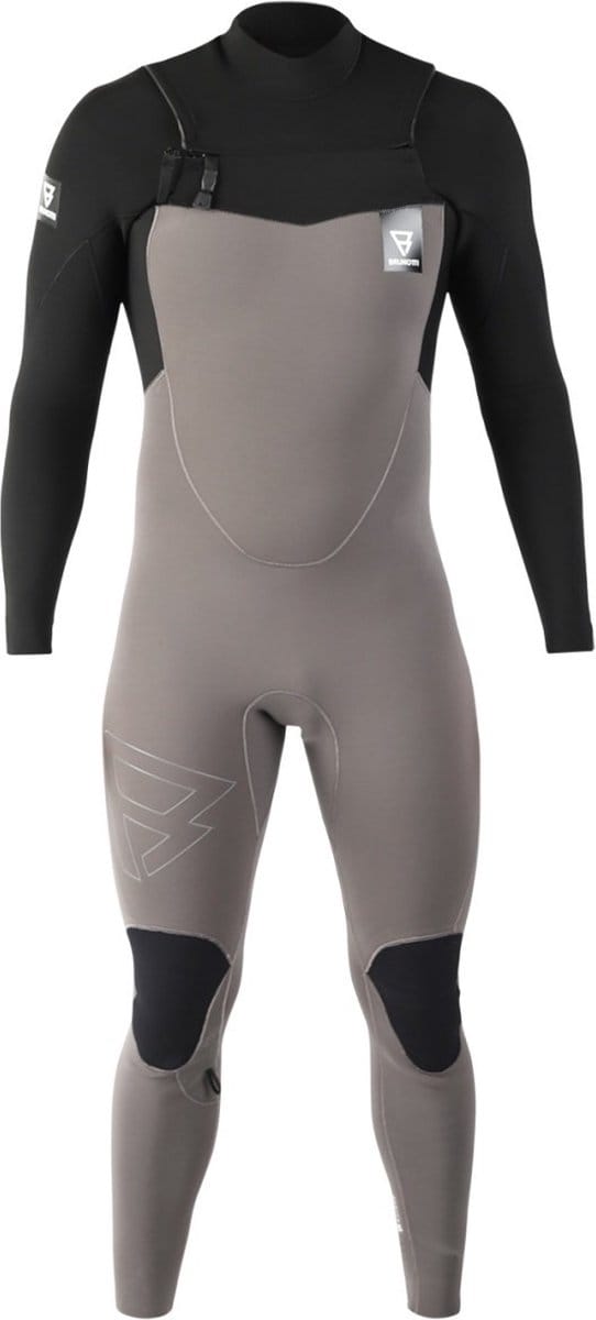 Brunotti - Radiance Wetsuit Heren - Fullsuit 5/3mm - Grijs - XXL