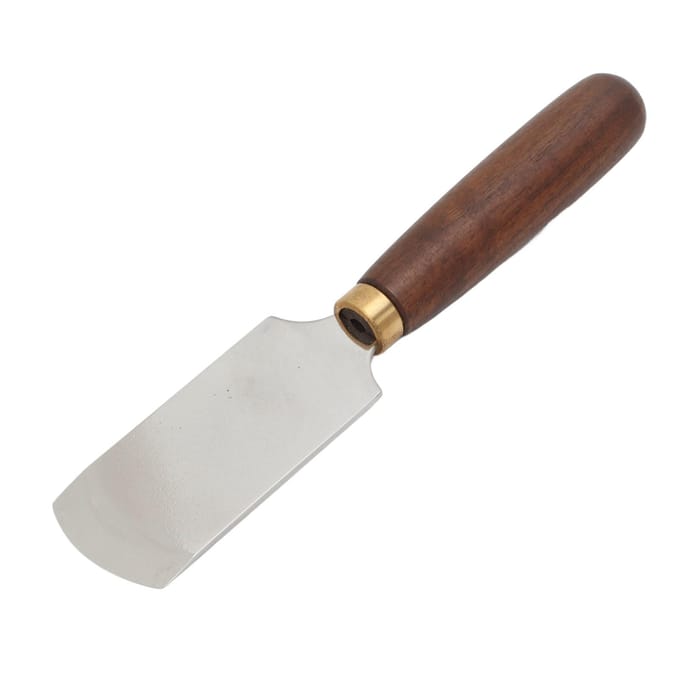 Leder Snijmes Eenvoudige Controle Stevig Rond Leder Randmes DIY Leder Snijder met Walnoot gray