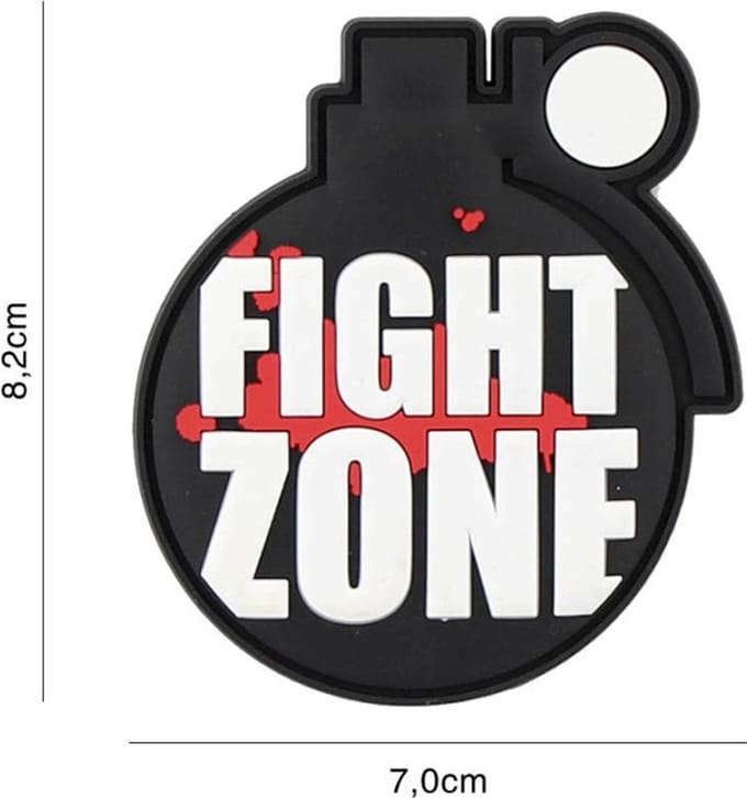 Embleem 3D PVC Fight Zone