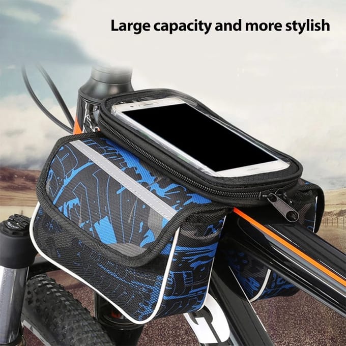 Telefoonhouder Fiets | Waterdicht | GSM Houder | Tas | Universeel | Blauw